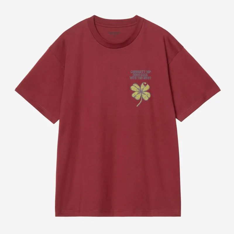 Carhartt WIP Mens Clover T-Shirt | Marsala made by Carhartt WIP