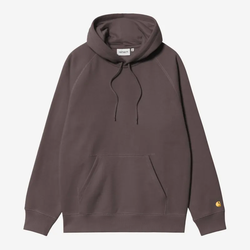 Carhartt WIP Mens Hooded Chase Sweatshirt | Shale made by Carhartt WIP