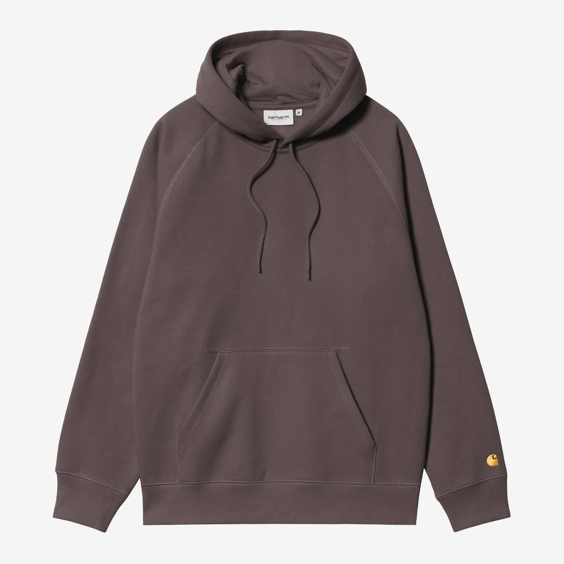 Carhartt WIP Mens Hooded Chase Sweatshirt | Shale sold by The Foot Factory