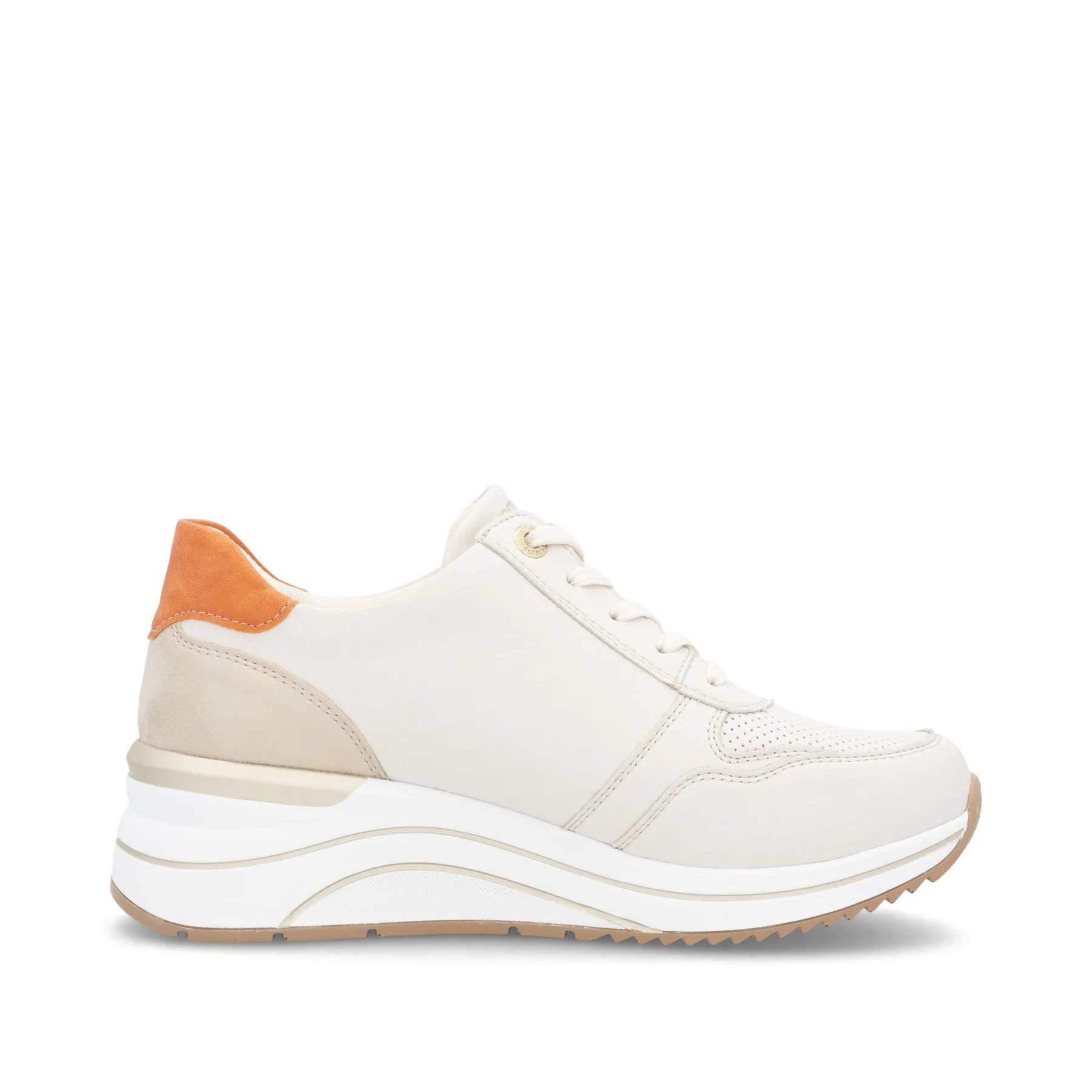 Remonte Womens Fashion Sneakers | White sold by The Foot Factory product image thumbnail 3