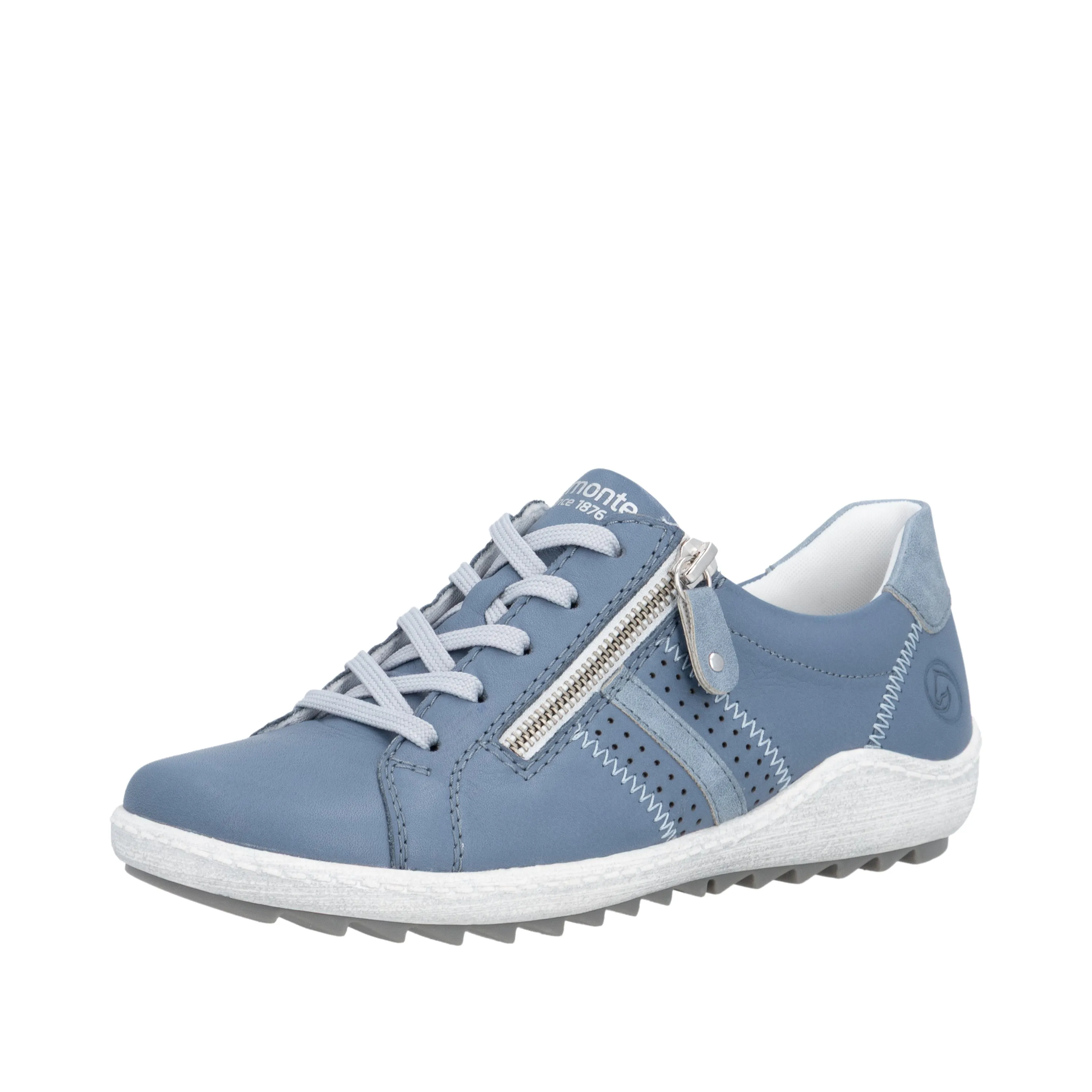Remonte Womens Fashion Sneakers | Blue sold by The Foot Factory product image thumbnail 2