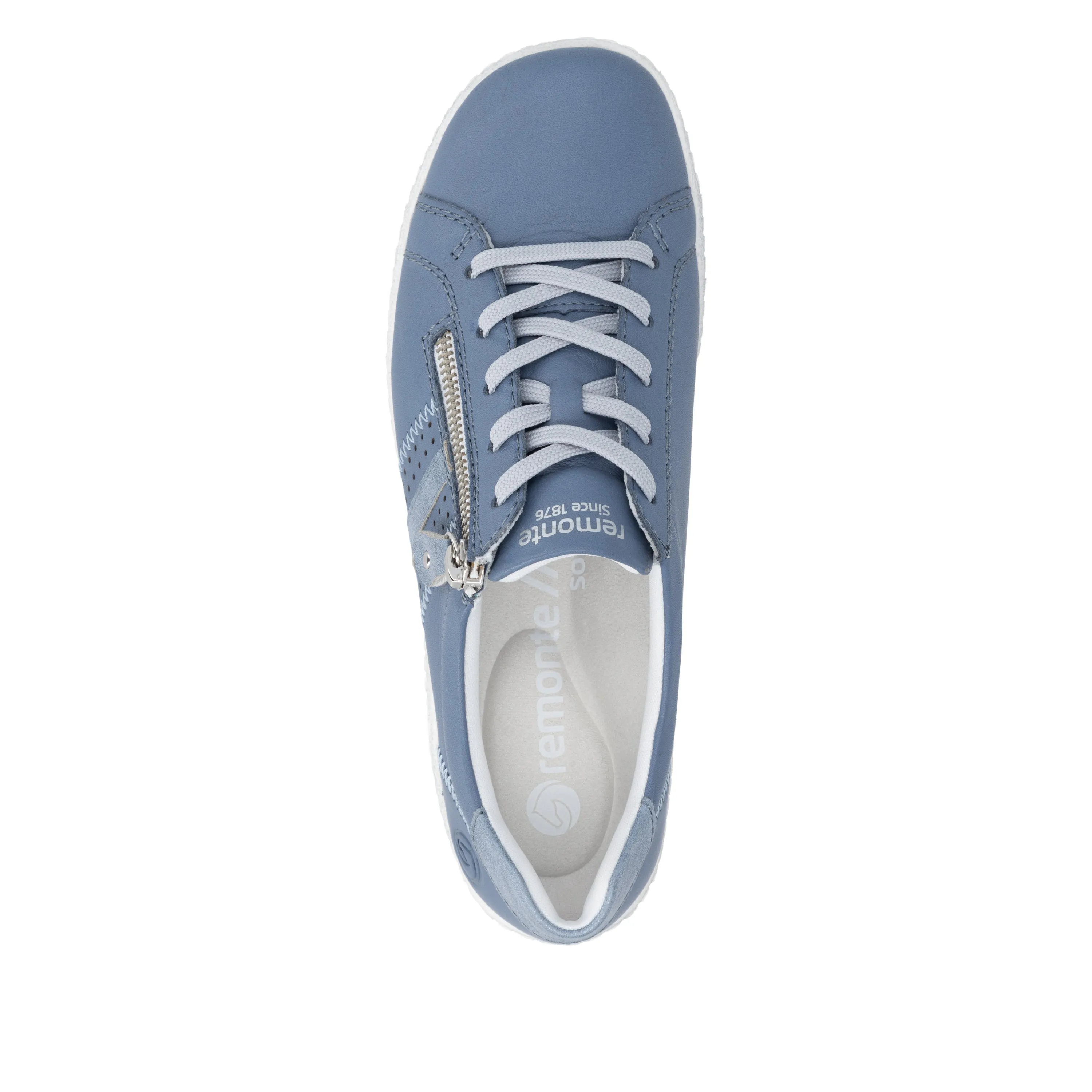 Remonte Womens Fashion Sneakers | Blue sold by The Foot Factory product image thumbnail 5
