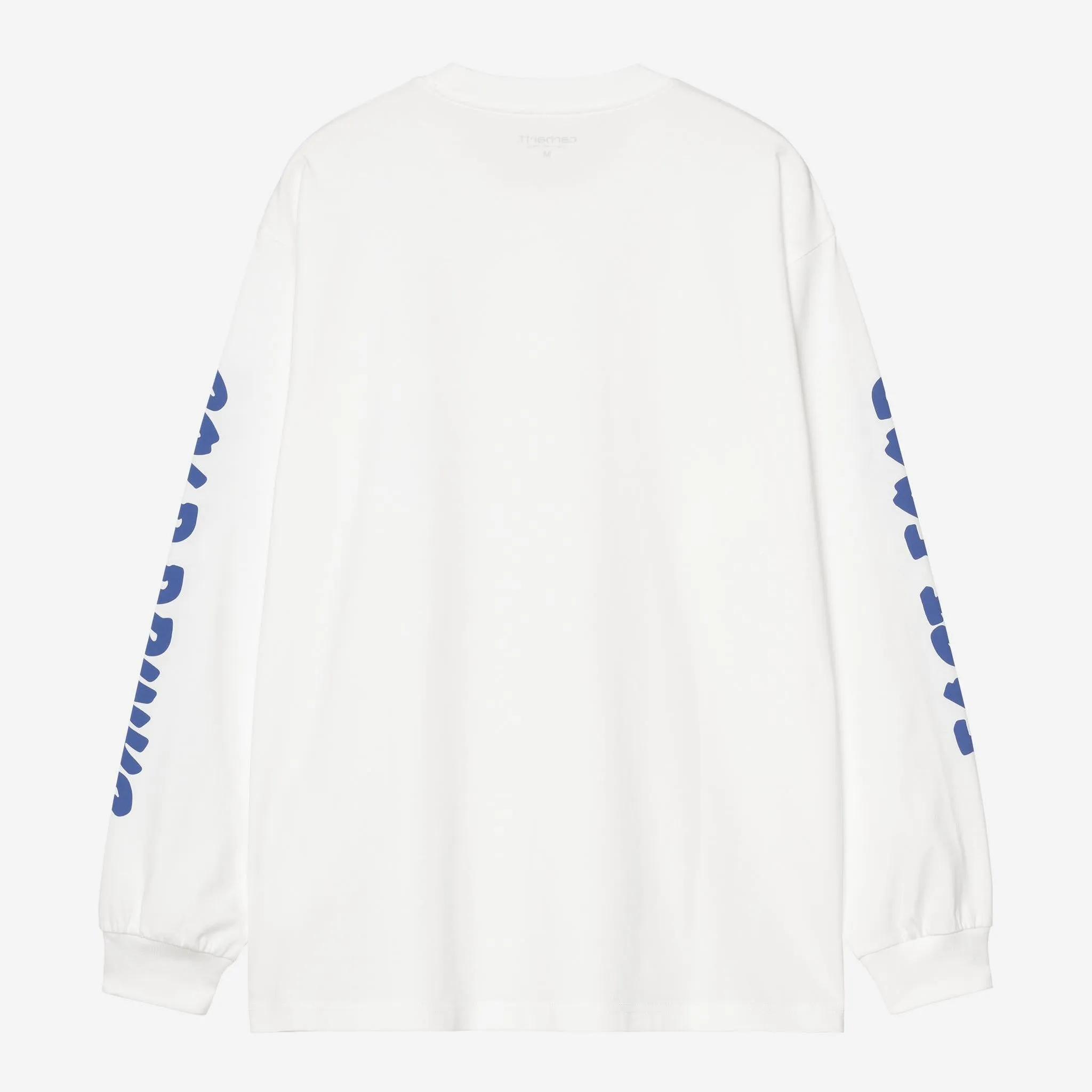 Carhartt WIP Mens Cold Drinks Long Sleeve T-Shirt | White sold by The Foot Factory product image thumbnail 2