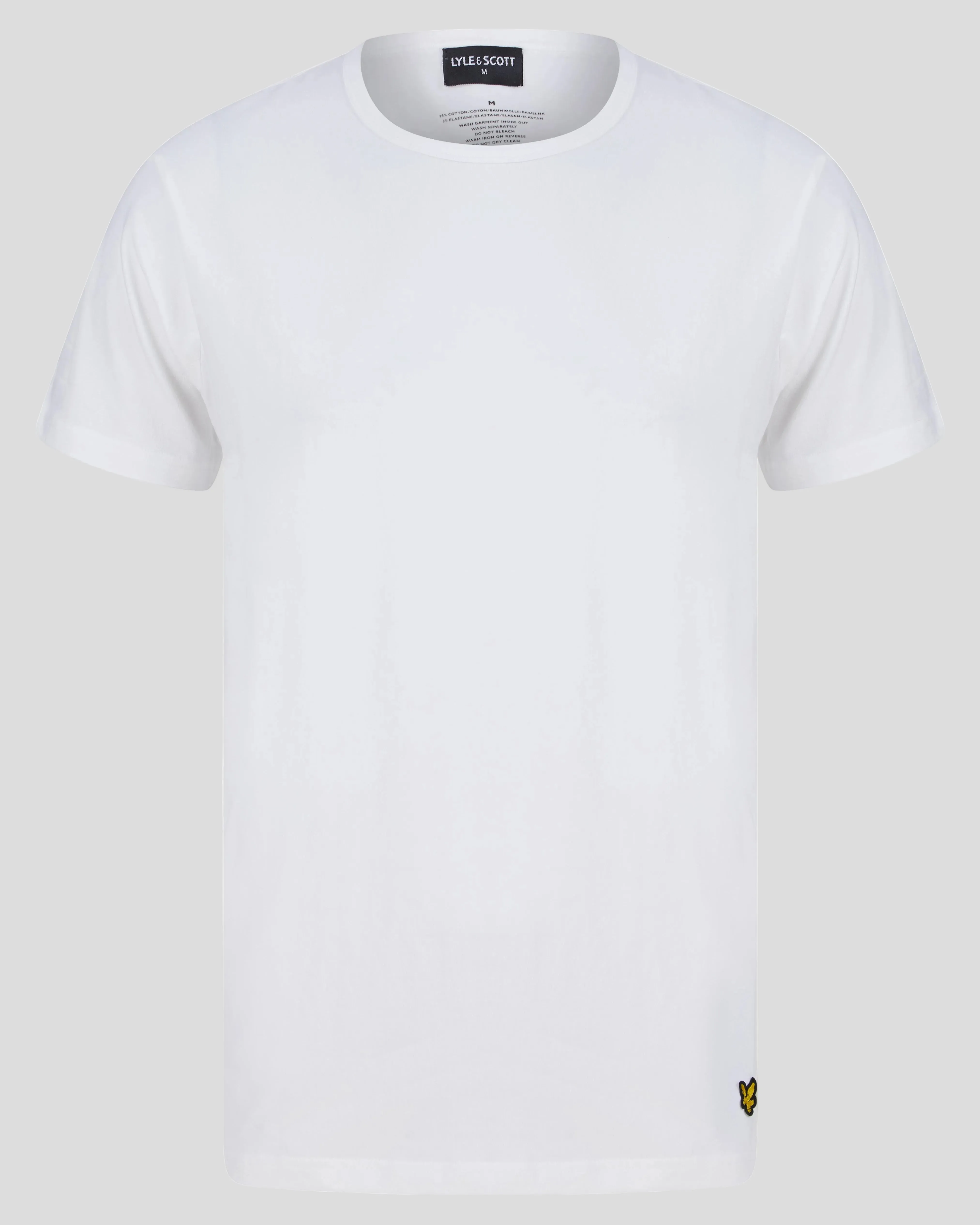 Lyle & Scott Mens Charlie Pyjama Set | White Light Grey sold by The Foot Factory product image thumbnail 2