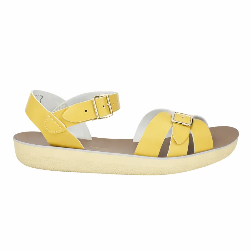 Salt Water Sandals Womens Boardwalk Sandal | Butter Yellow made by The Foot Factory