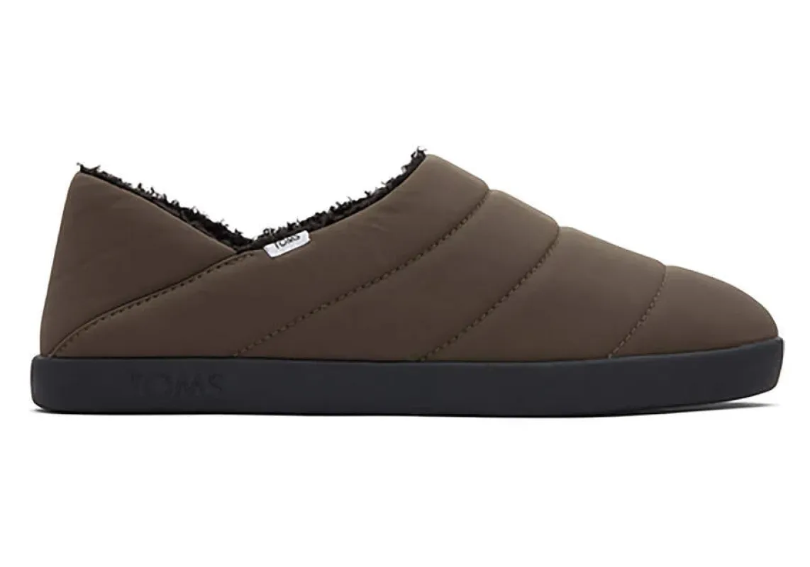 TOMS Mens Ezra Slipper - Tarmac Olive made by Toms