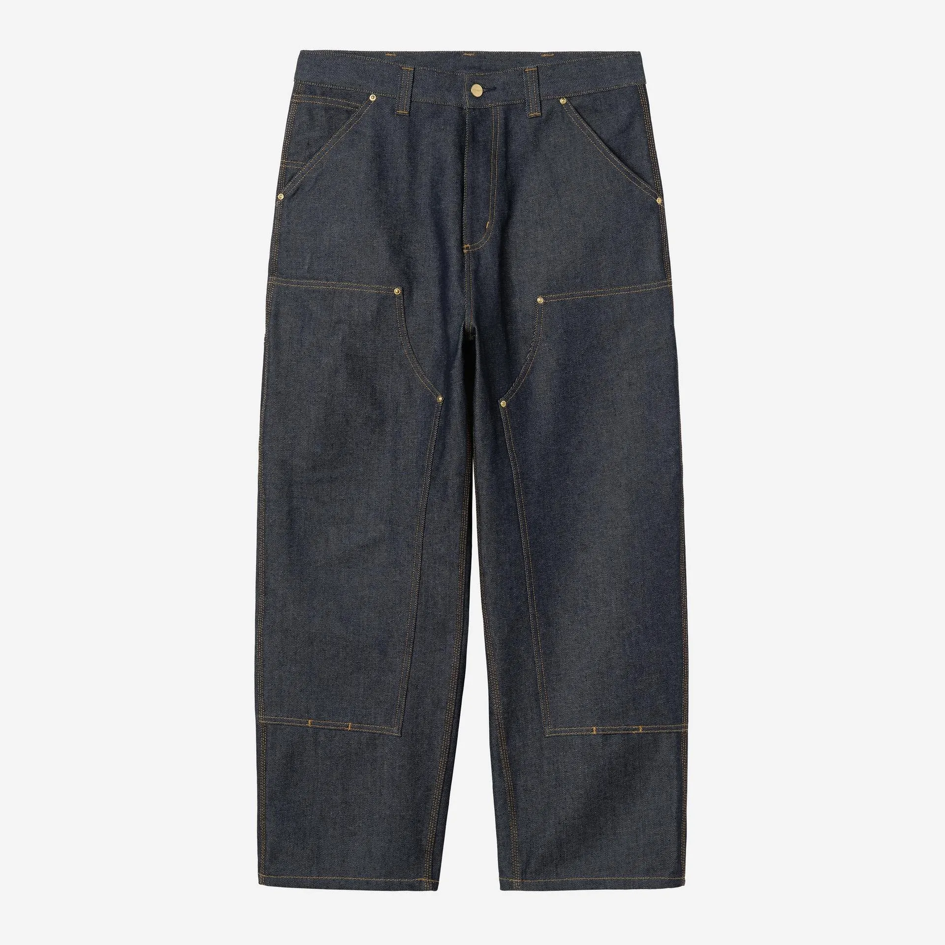 Carhartt WIP Mens OG Double Knee Pant | Blue Rigid sold by The Foot Factory product image thumbnail 2
