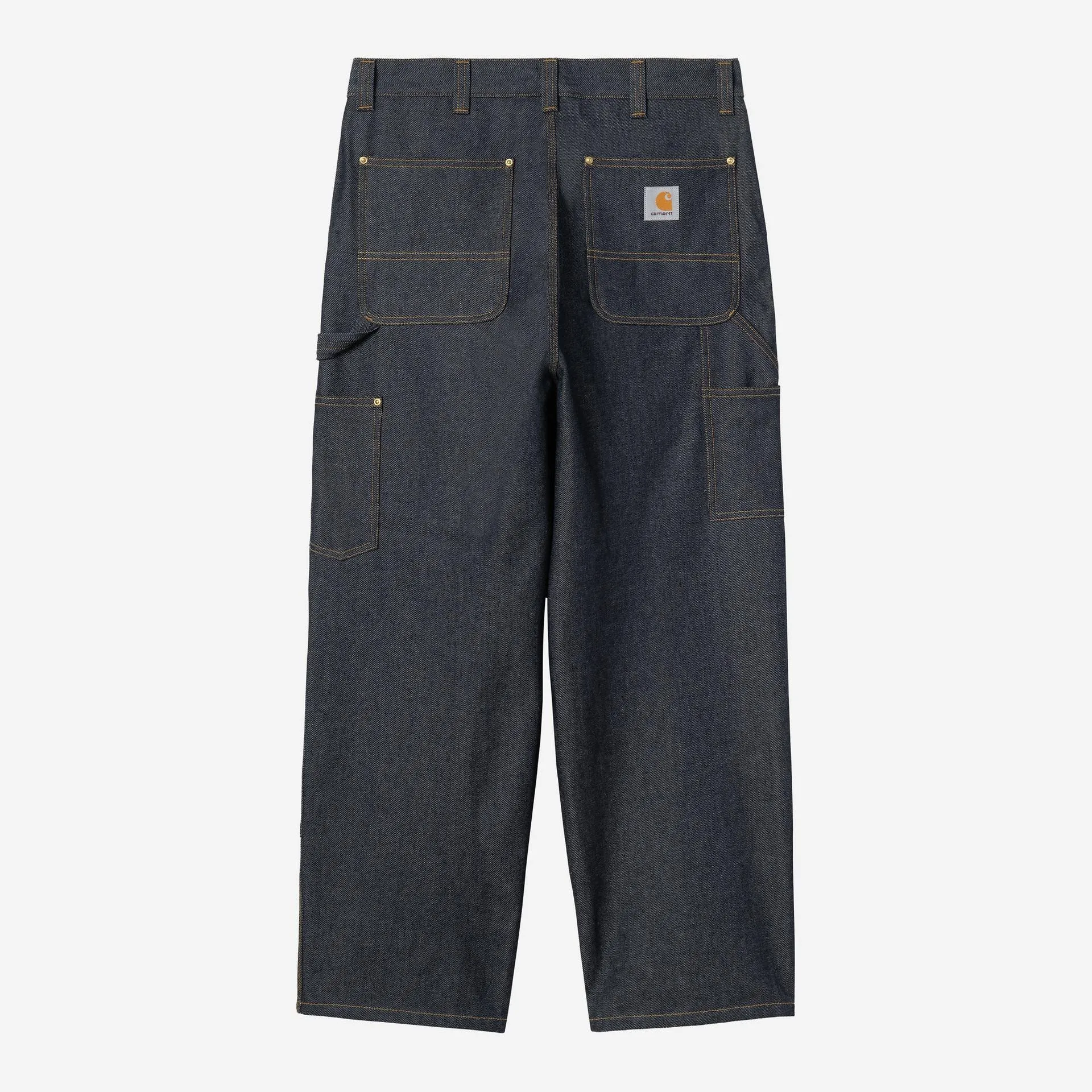 Carhartt WIP Mens OG Double Knee Pant | Blue Rigid sold by The Foot Factory