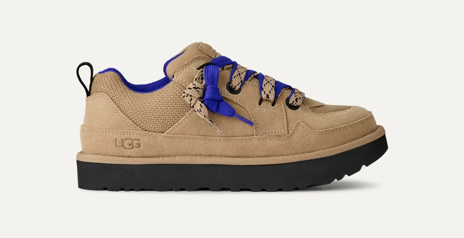 UGG Mens Lo Lowmel Trainers | Sand Regal Blue made by UGG