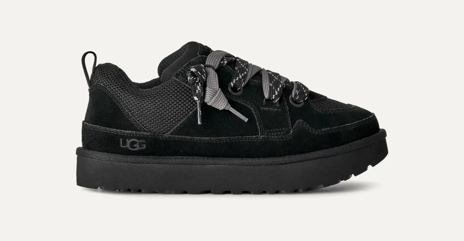 UGG Mens Lo Lowmel Trainers | Black made by UGG