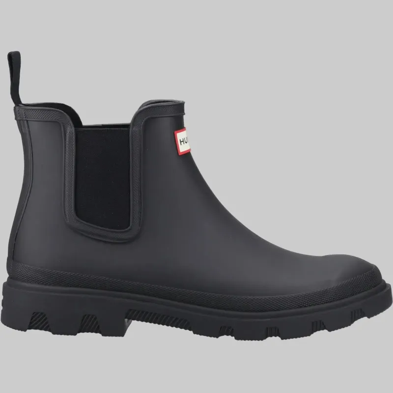 Hunter Womens Downpour Chelsea Boot | Black made by Hunter