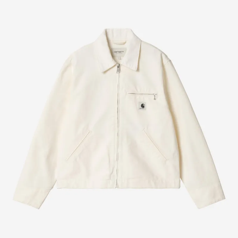 Carhartt WIP Womens OG Detroit Jacket | Wax / Wax Rinsed made by Carhartt WIP