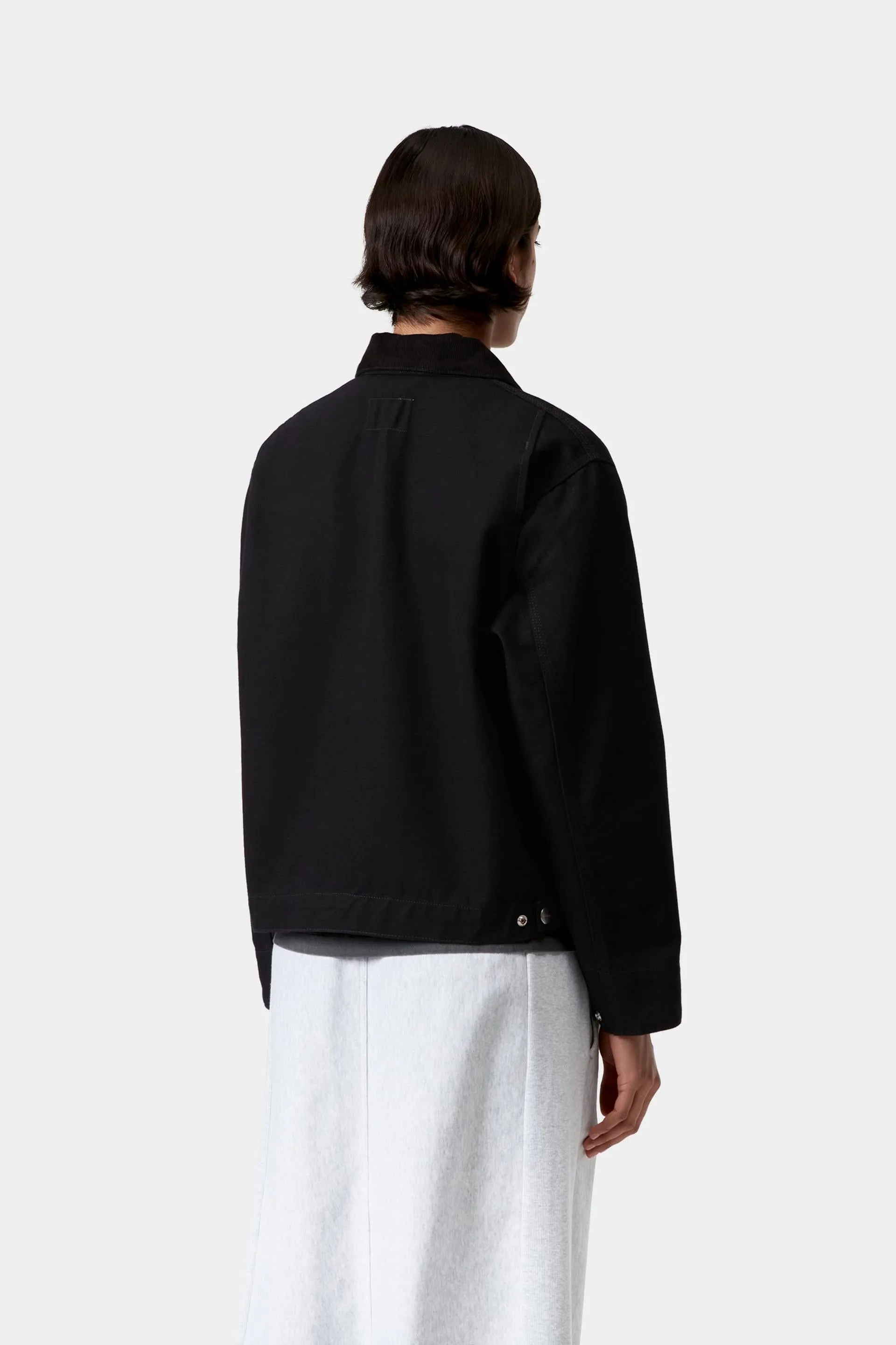 Carhartt WIP Womens OG Detroit Jacket | Black / Black Rinsed sold by The Foot Factory product image thumbnail 4