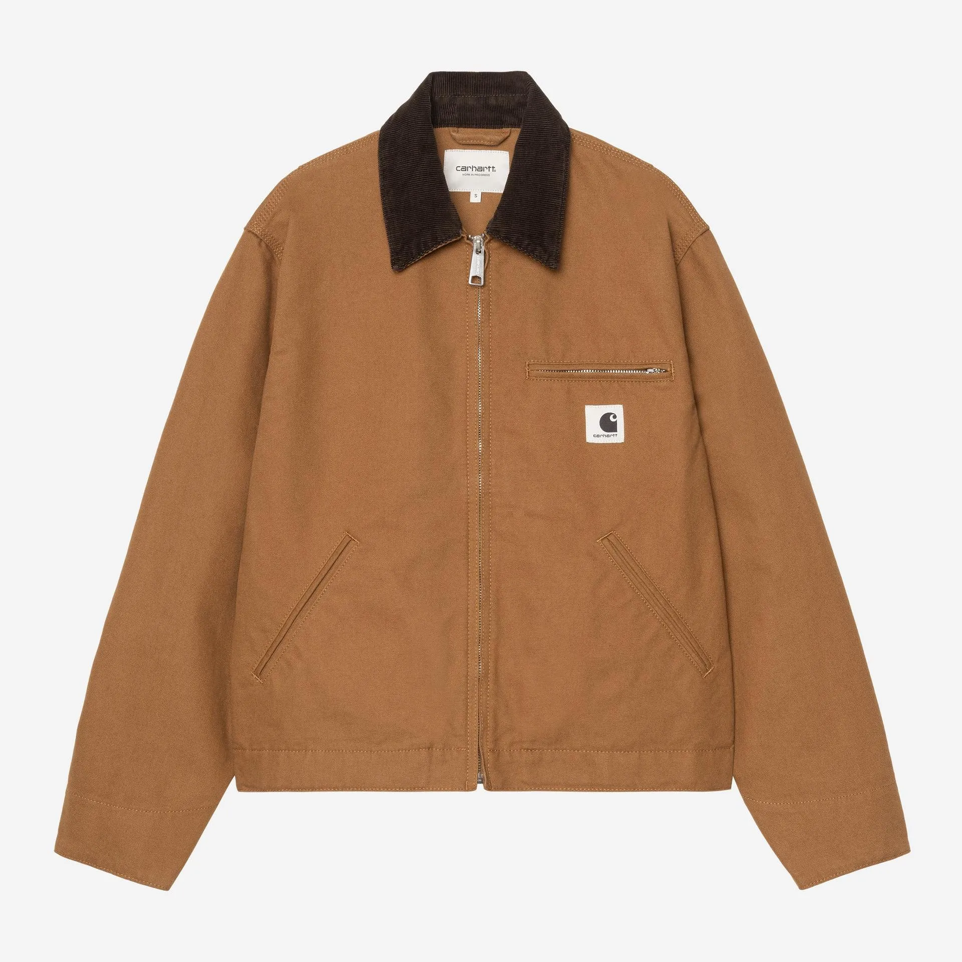 Carhartt WIP Womens OG Detroit Jacket | Hamilton Brown / Tabacco Rinsed sold by The Foot Factory