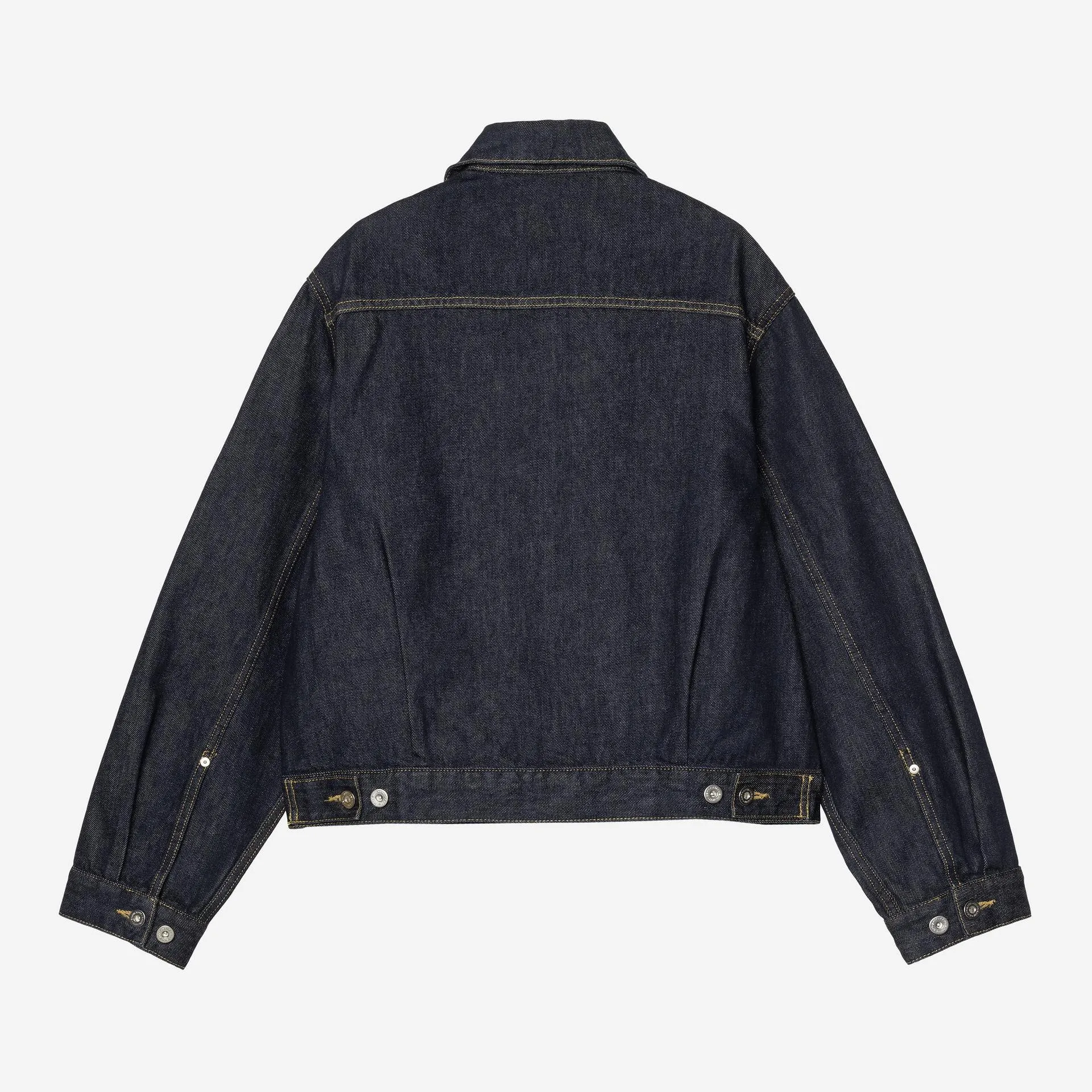 Carhartt WIP Womens Belmar Jacket | Blue Rinsed sold by The Foot Factory product image thumbnail 2