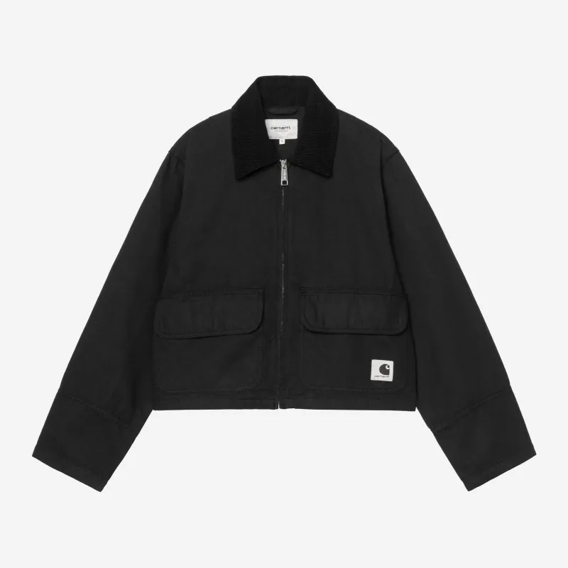 Carhartt WIP Womens Prescott Jacket | Black / Black made by Carhartt WIP