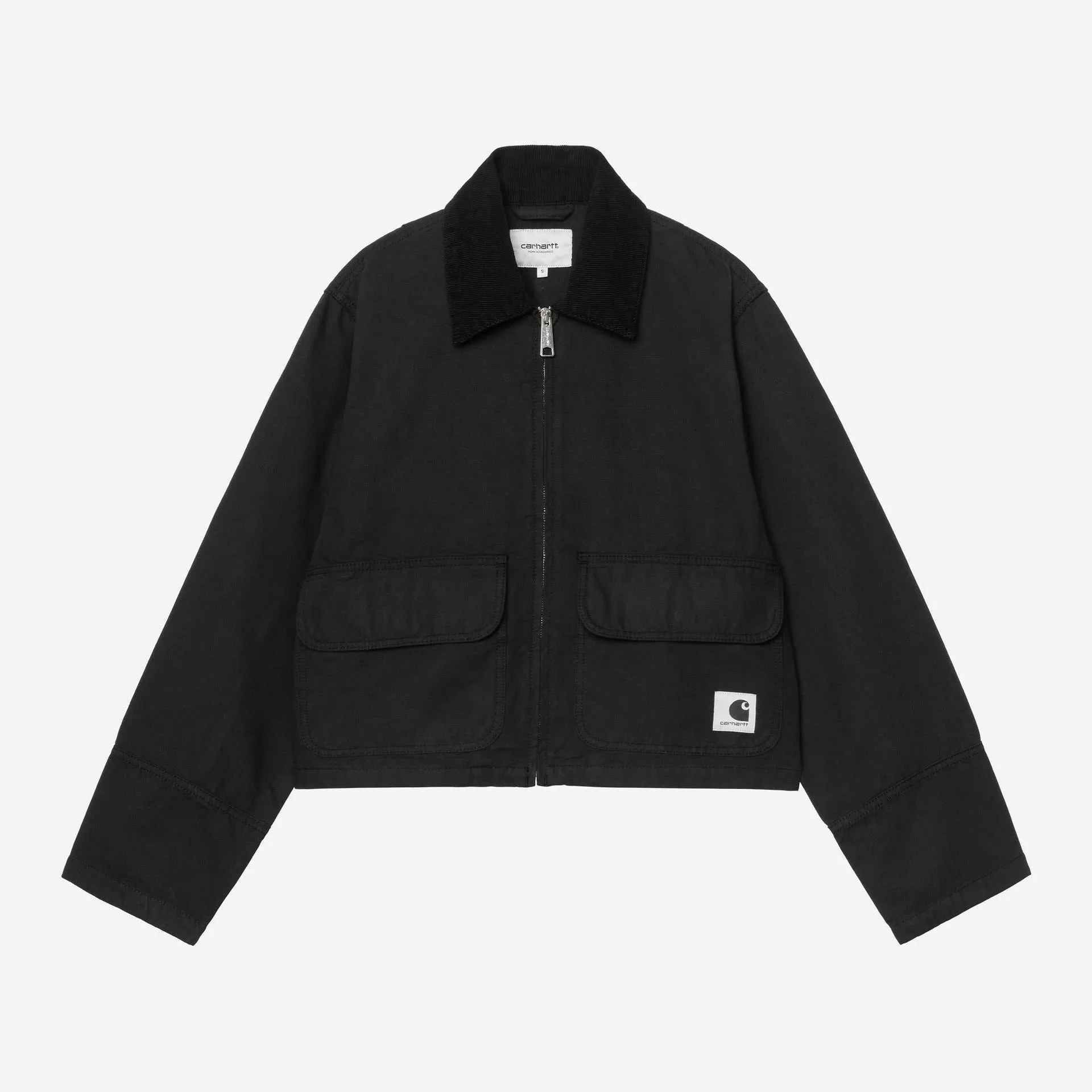 Carhartt WIP Womens Prescott Jacket | Black / Black sold by The Foot Factory