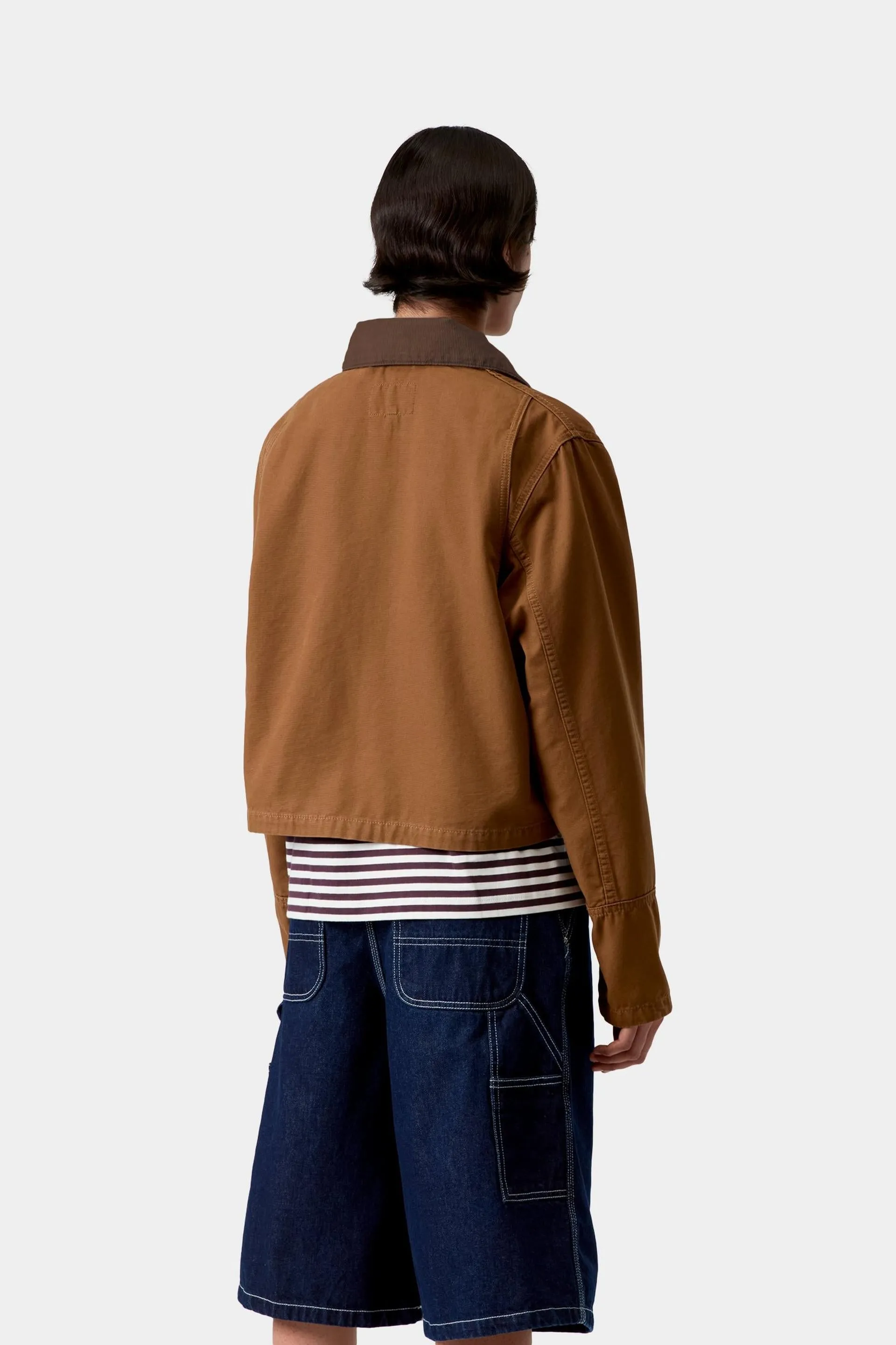 Carhartt WIP Womens Prescott Jacket | Hamilton Brown / Tabacco sold by The Foot Factory product image thumbnail 4