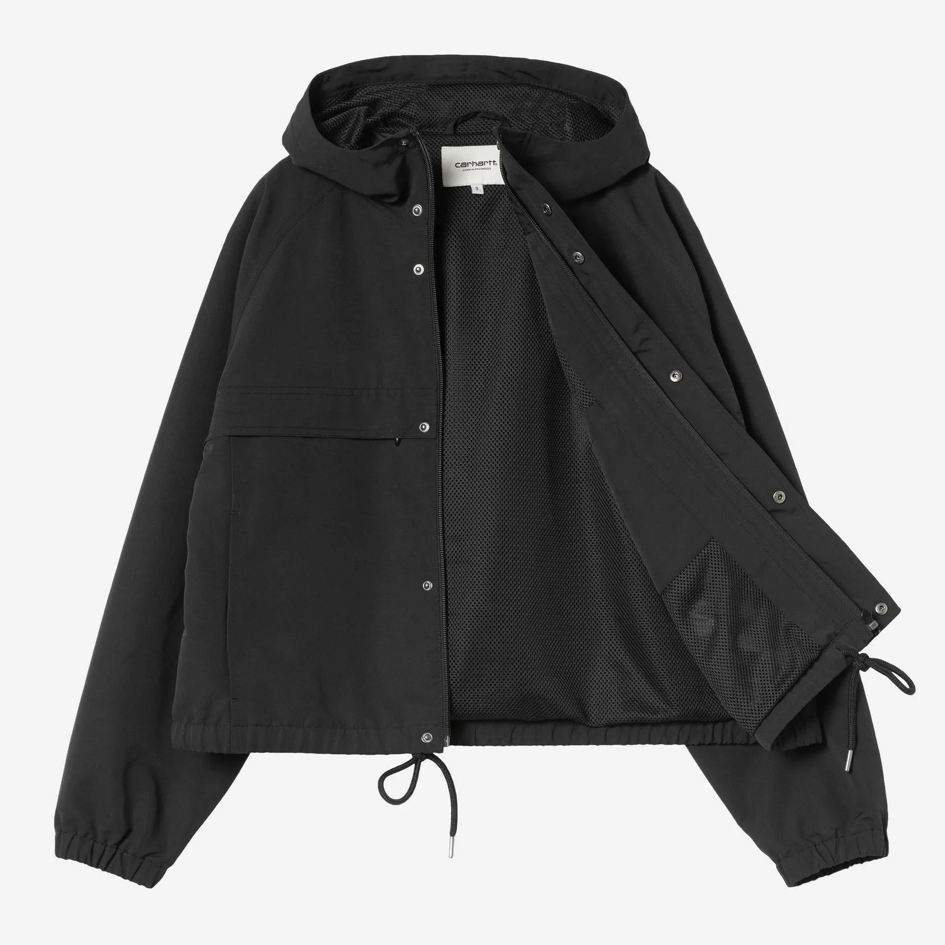 Carhartt WIP Womens Iwan Jacket | Black sold by The Foot Factory product image thumbnail 3