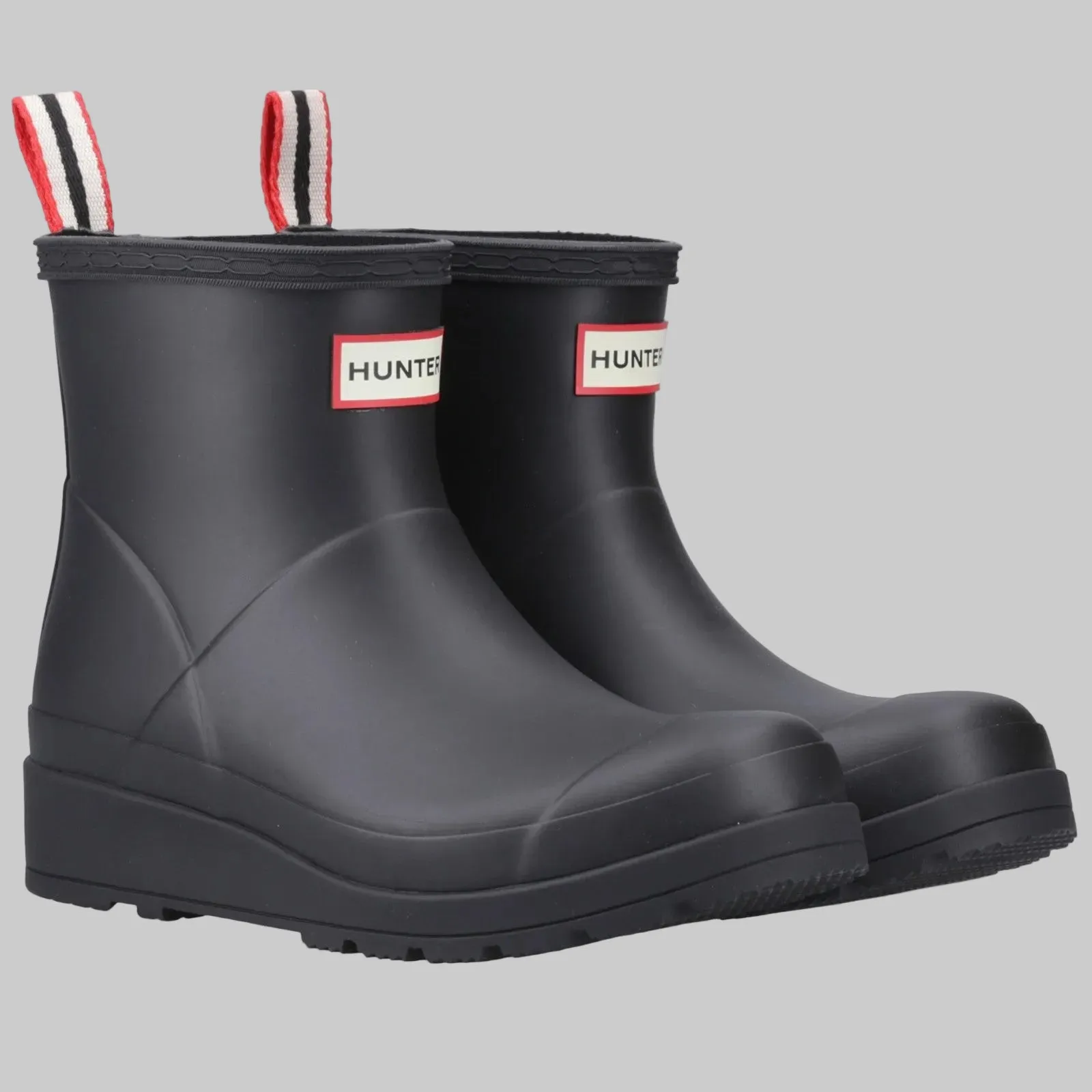 Hunter Womens Original Play Short Wellington Boot | Black sold by The Foot Factory product image thumbnail 2