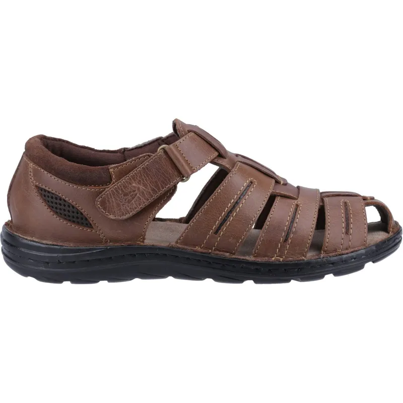 Hush Puppies Mens Albert Sandal | Tan made by Hush Puppies