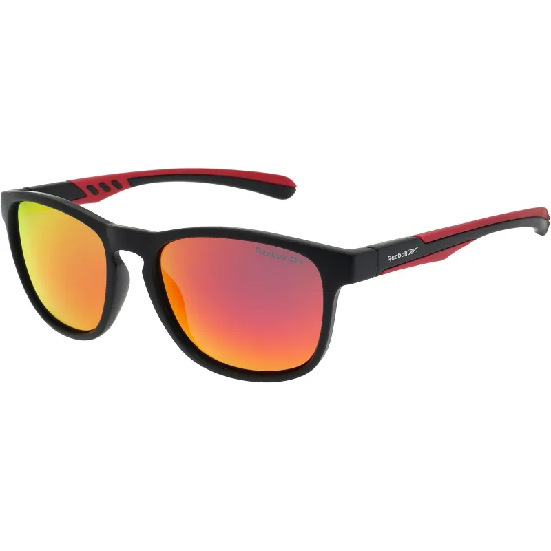 Reebok Mens Rbk5031002 Sunglasses | Matt Black Red made by Reebok