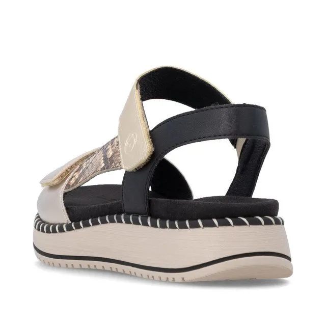 Remonte Womens Fashion Sandal | Metallic sold by The Foot Factory product image thumbnail 4
