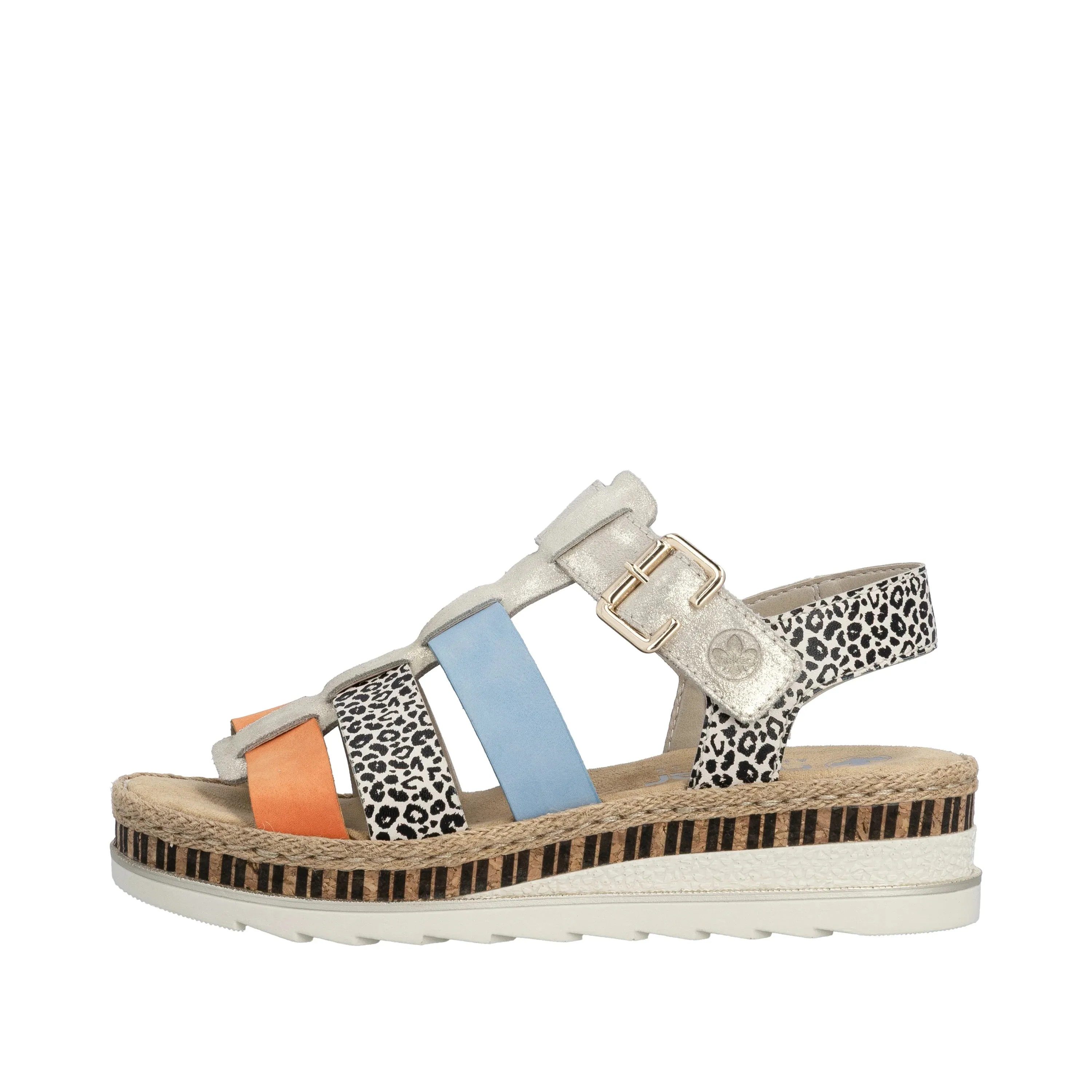 Rieker Womens Wedge Sandal | Multi sold by The Foot Factory product image thumbnail 3