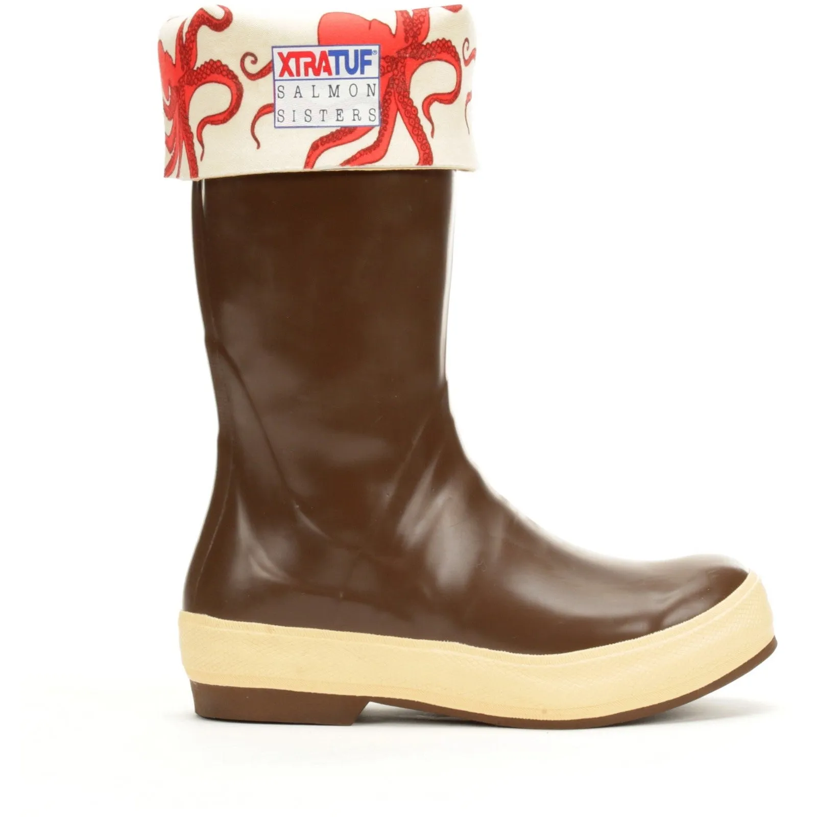 Xtratuf Womens 15" Salmon Sisters Legacy Wellington Boot | Brown sold by The Foot Factory product image thumbnail 4