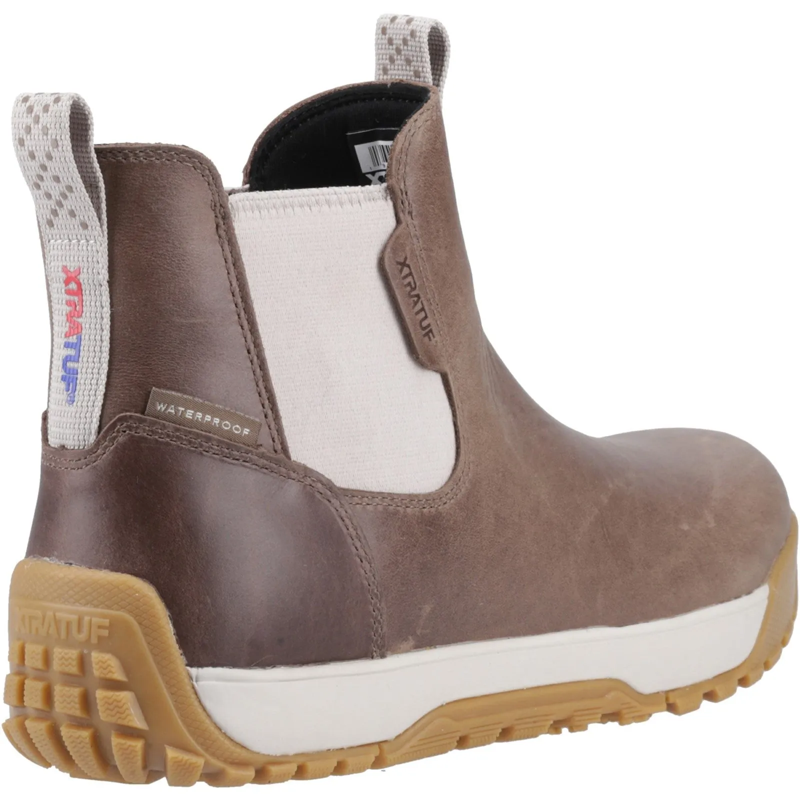 Xtratuf Womens Ankle Deck Boot Leather | Stone sold by The Foot Factory product image thumbnail 3