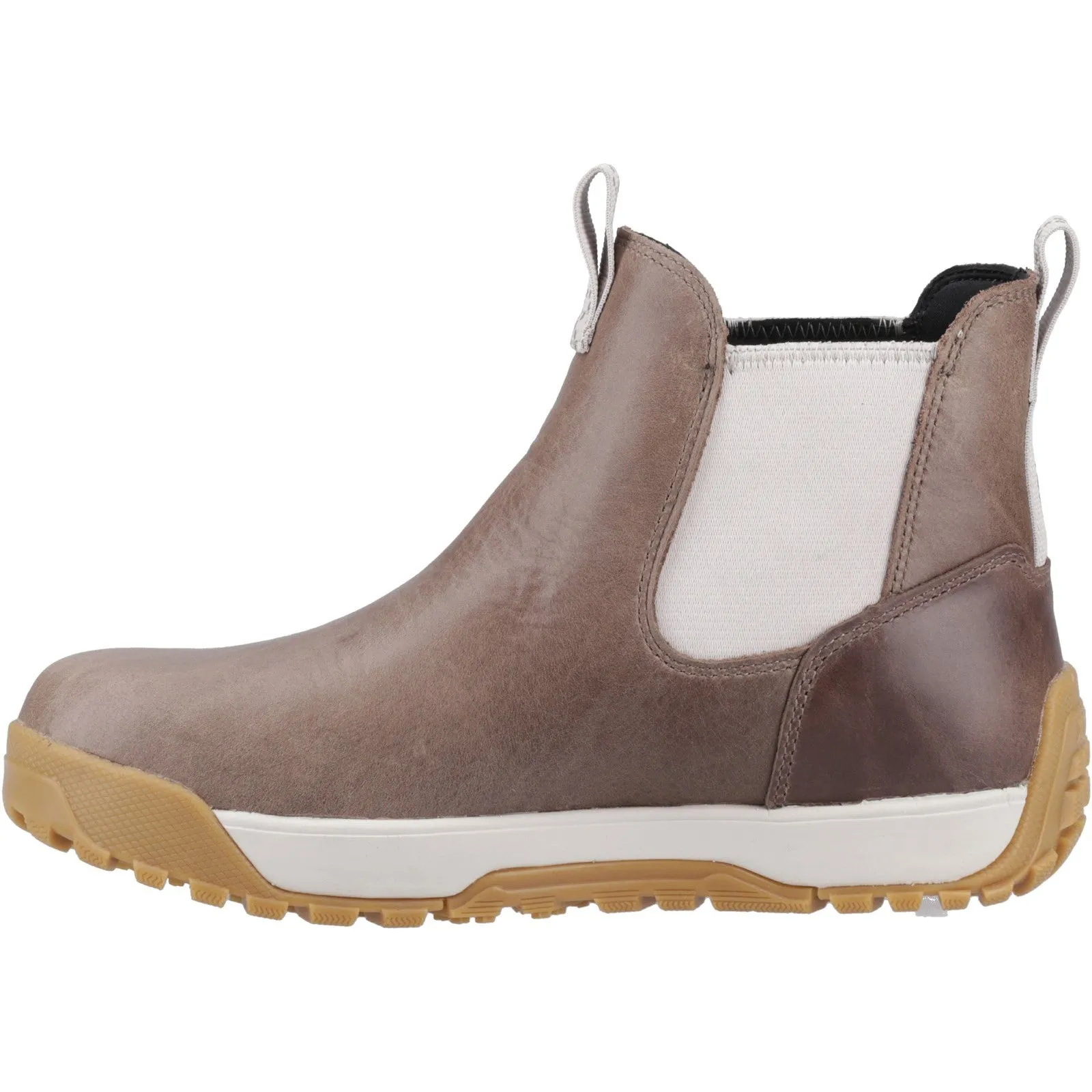 Xtratuf Womens Ankle Deck Boot Leather | Stone sold by The Foot Factory product image thumbnail 4