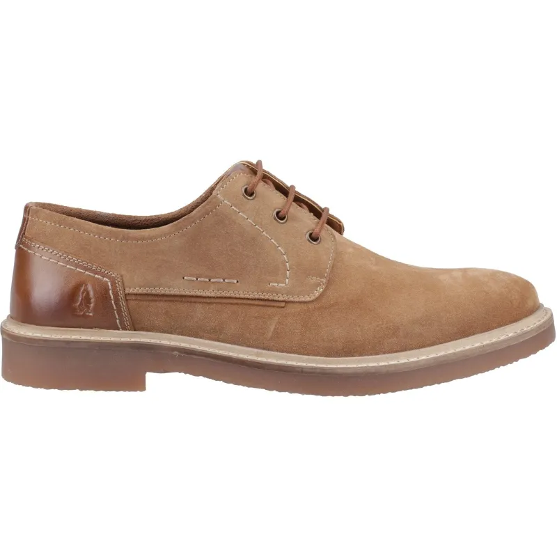 Hush Puppies Mens Guy Lace Up Shoe | Tan made by Hush Puppies