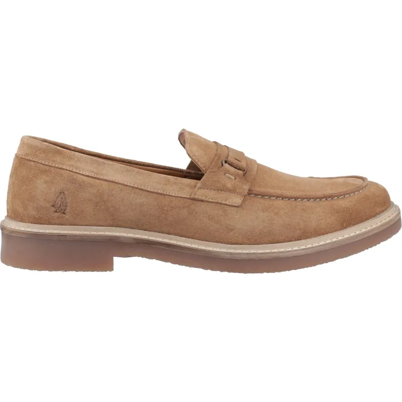 Hush Puppies Mens Gryffin Slip On Shoe | Tan made by Hush Puppies