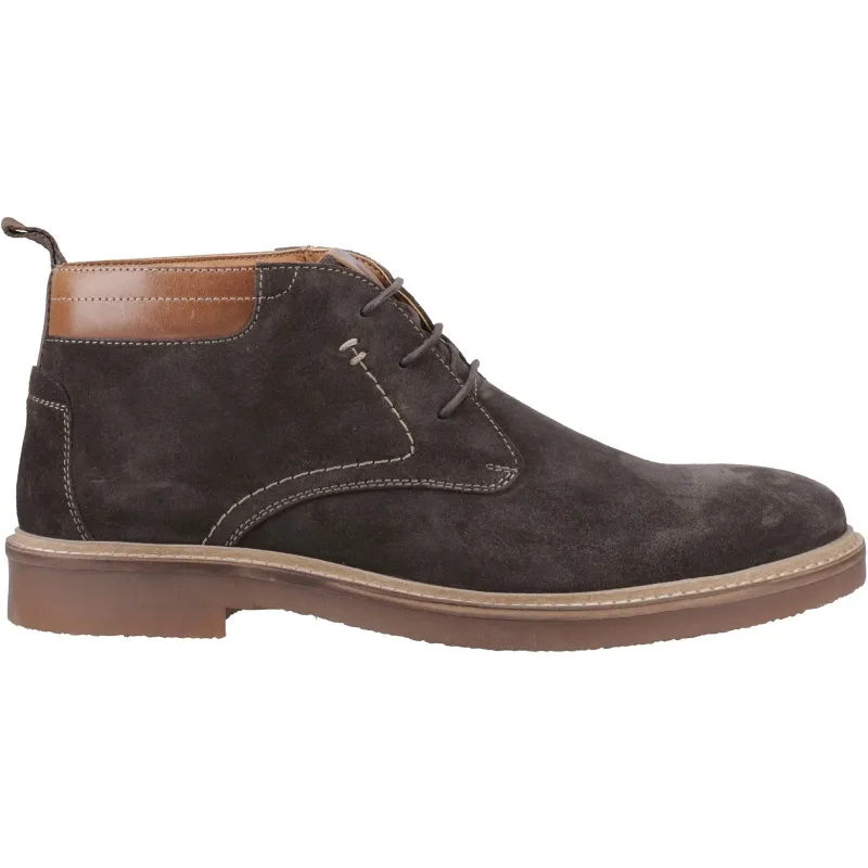 Hush Puppies Mens Gideon Chukka Boots | Chocolate made by Hush Puppies