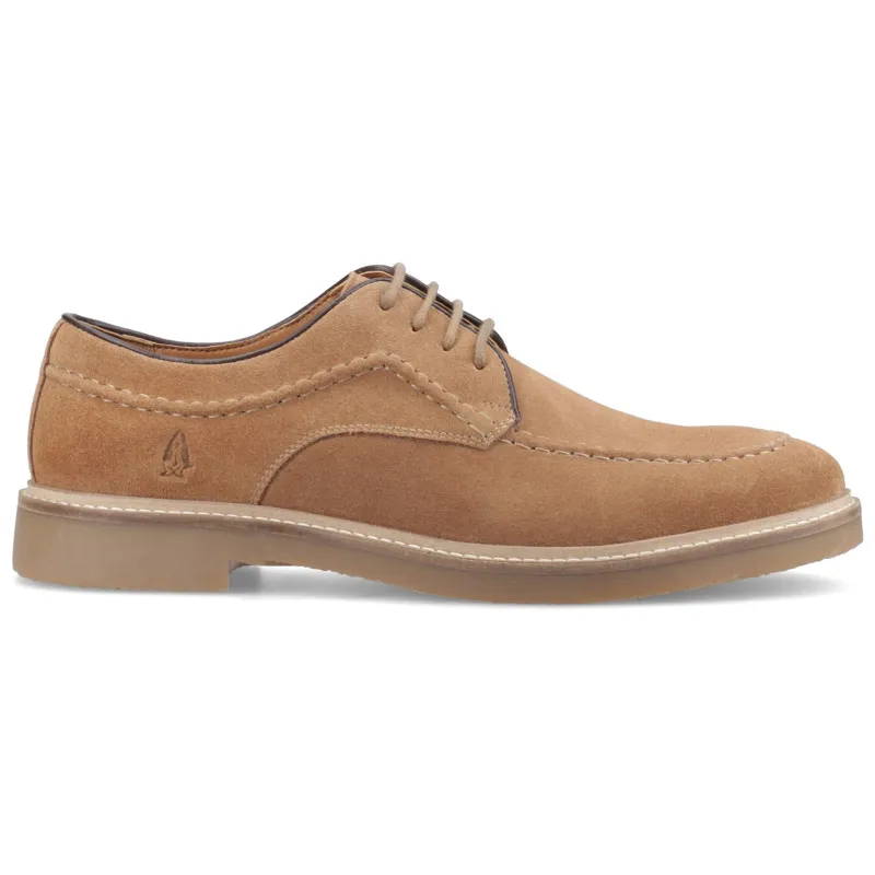 Hush Puppies Mens Genny Lace Up Shoe | Taupe made by Hush Puppies