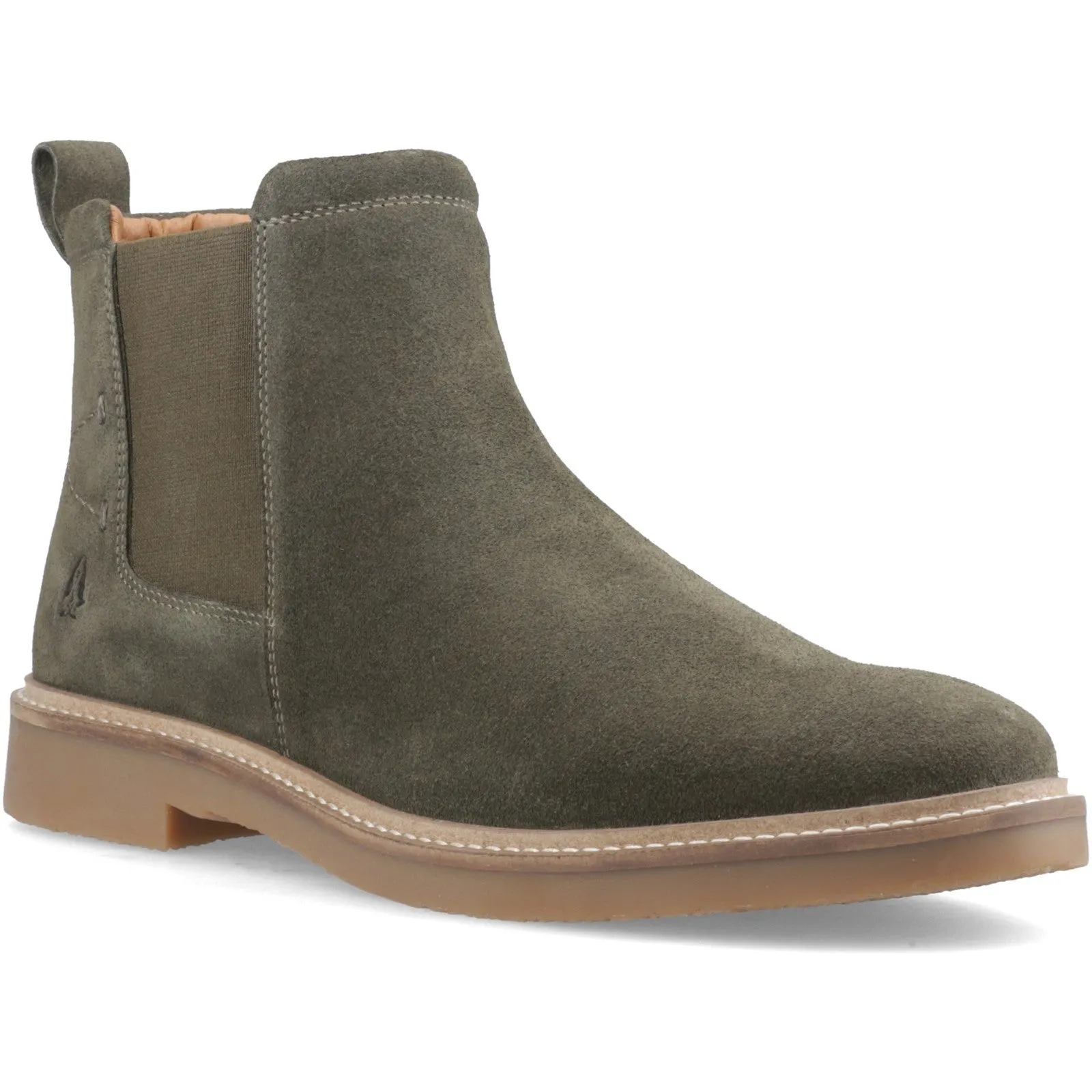 Hush Puppies Mens Gareth Chelsea Boot | Khaki sold by The Foot Factory product image thumbnail 2