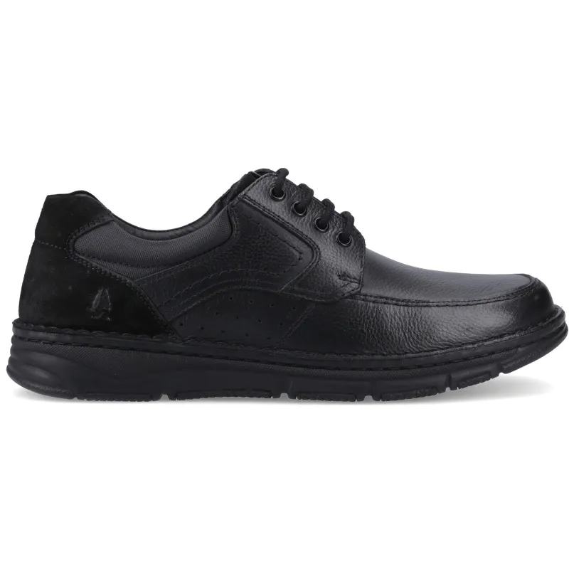 Hush Puppies Mens Franklin Lace Up Shoe | Black made by Hush Puppies
