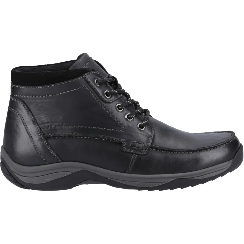Hush Puppies Mens Daryl Boots | Black made by Hush Puppies