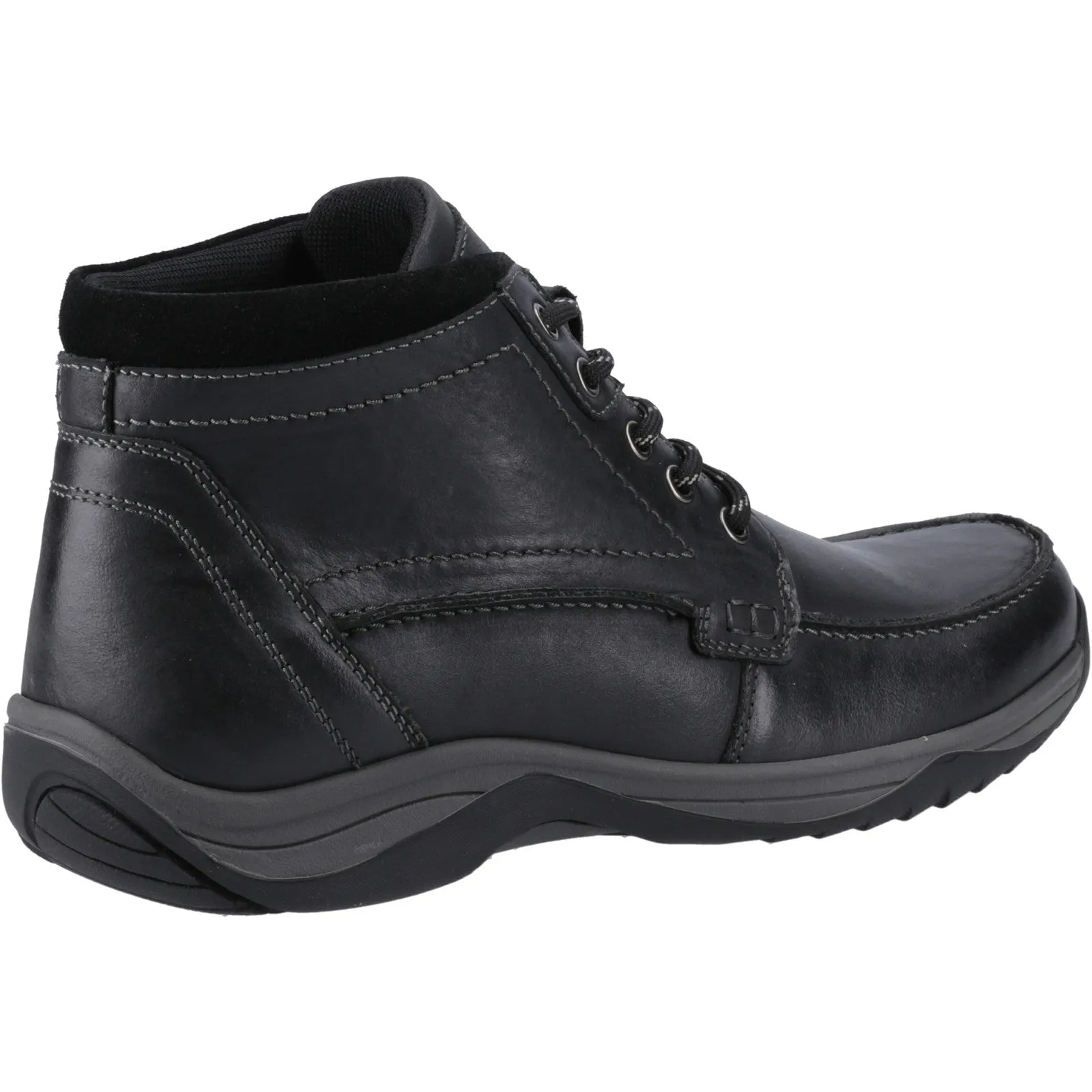 Hush Puppies Mens Daryl Boots | Black sold by The Foot Factory product image thumbnail 3