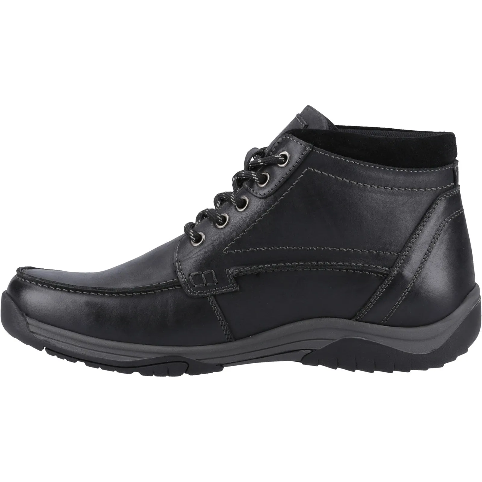 Hush Puppies Mens Daryl Boots | Black sold by The Foot Factory product image thumbnail 5