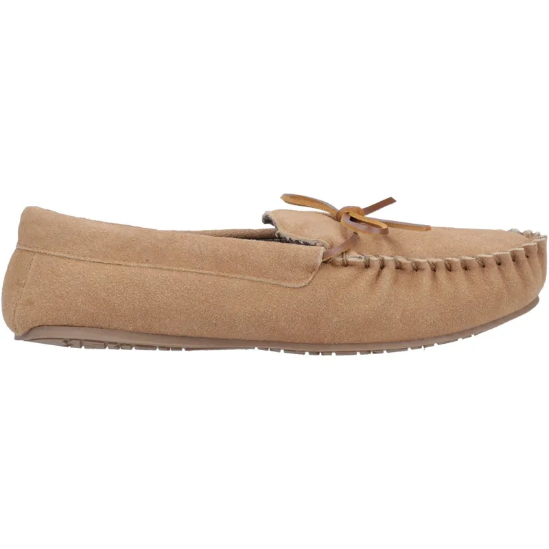Hush Puppies Mens Clyde Classic Slippers | Tan made by Hush Puppies