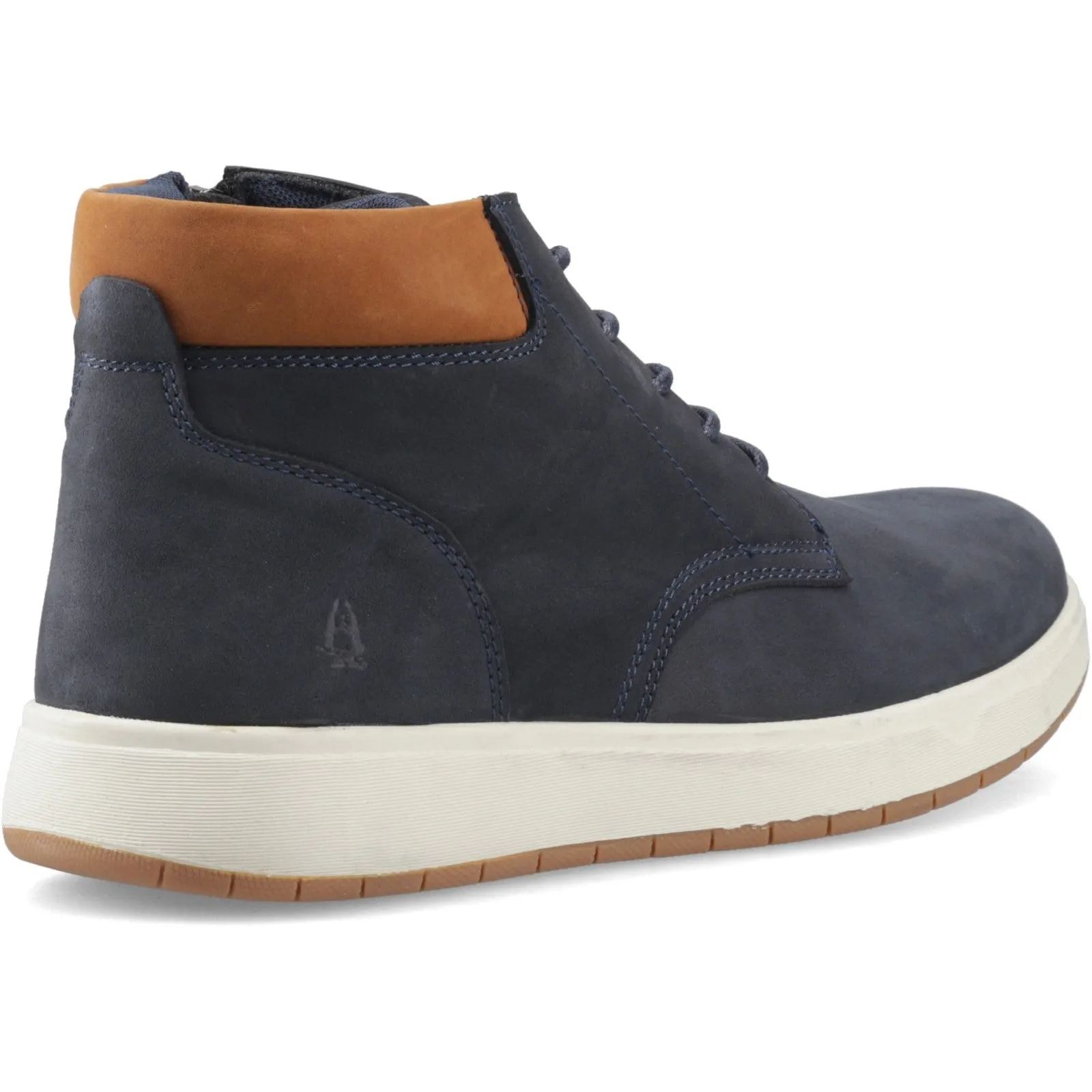 Hush Puppies Mens Bronko Chukka Boots | Navy sold by The Foot Factory product image thumbnail 3