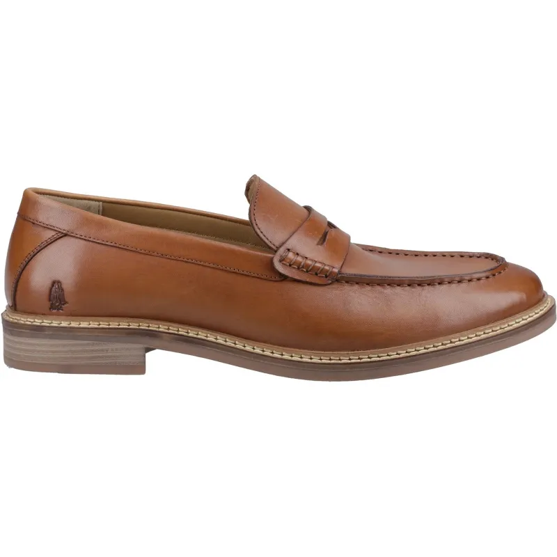 Hush Puppies Mens Benedict Formal Slip On Shoes | Tan made by Hush Puppies