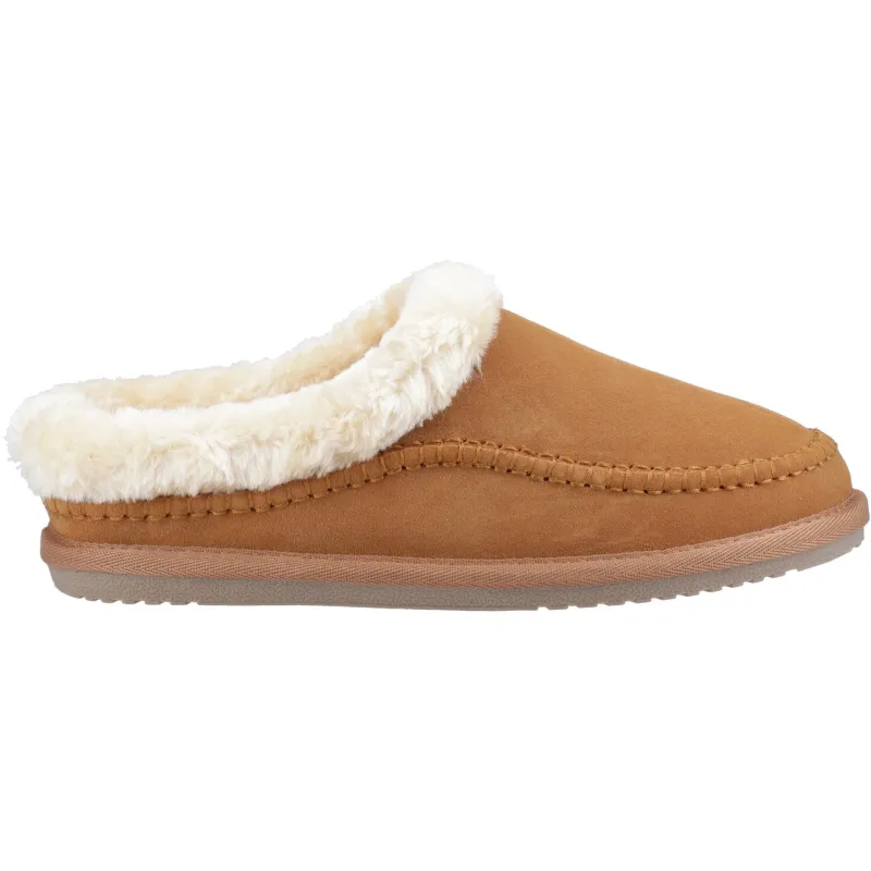 Hush Puppies Mens Atticus Classic Slippers | Tan made by Hush Puppies