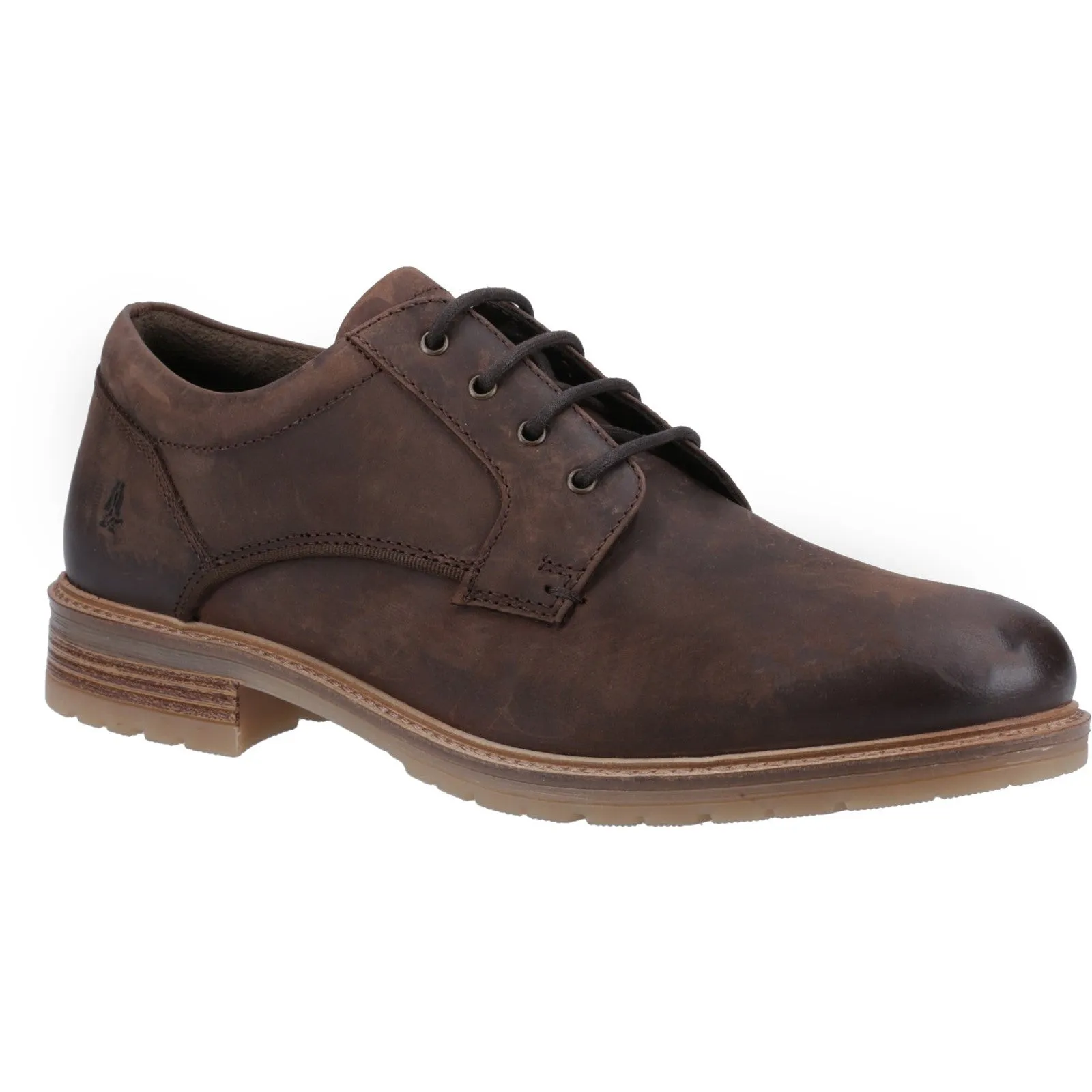Hush Puppies Mens Richie Lace Up Shoe | Brown sold by The Foot Factory product image thumbnail 2