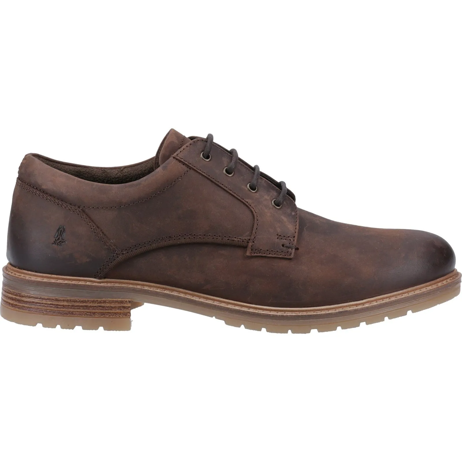 Hush Puppies Mens Richie Lace Up Shoe | Brown sold by The Foot Factory