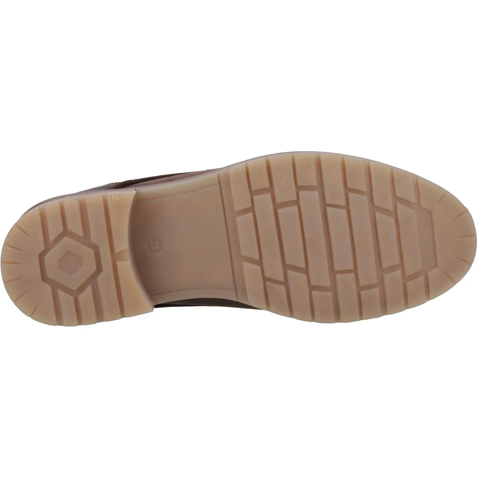 Hush Puppies Mens Richie Lace Up Shoe | Brown sold by The Foot Factory product image thumbnail 4