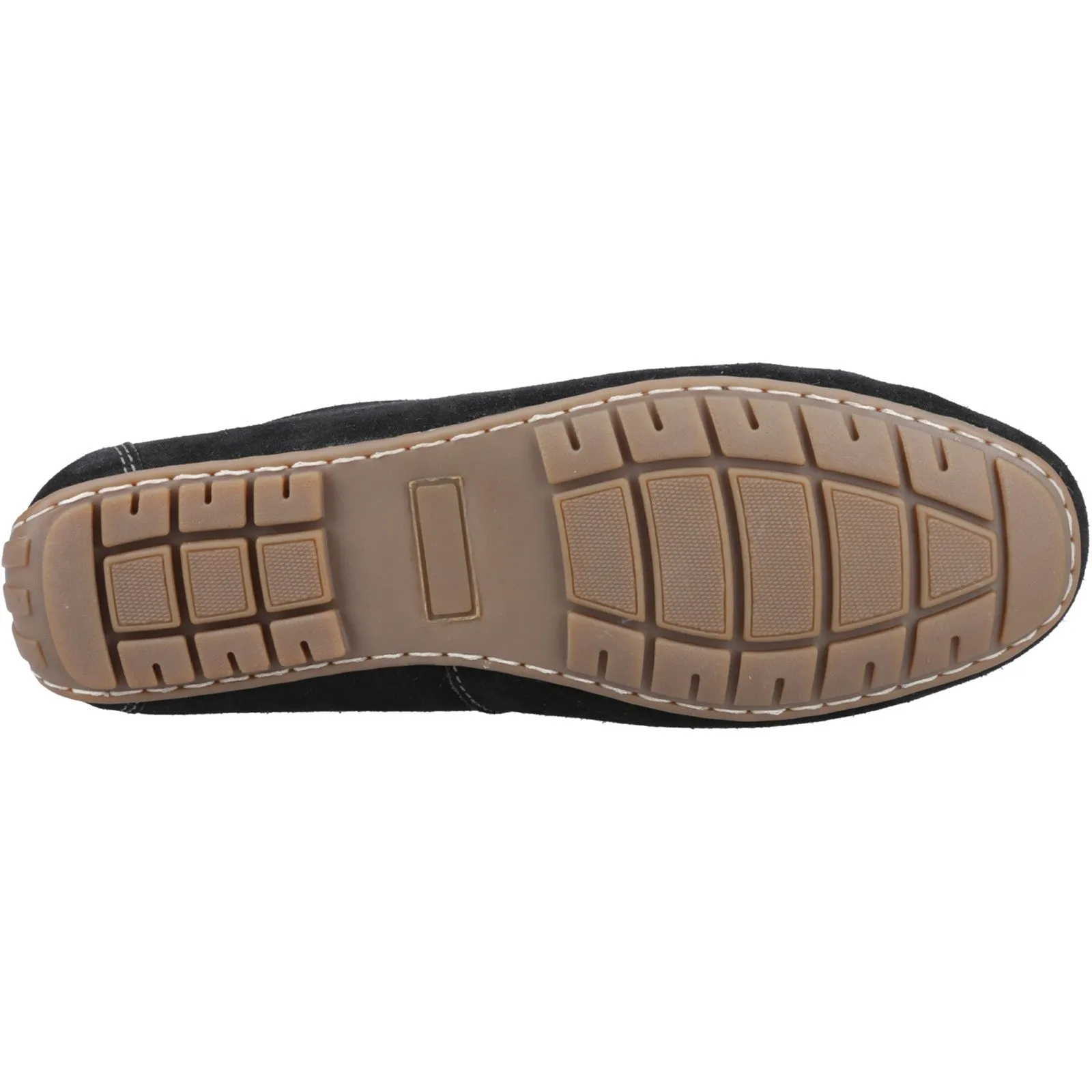 Hush Puppies Mens Ralph Loafer | Black Suede sold by The Foot Factory product image thumbnail 4