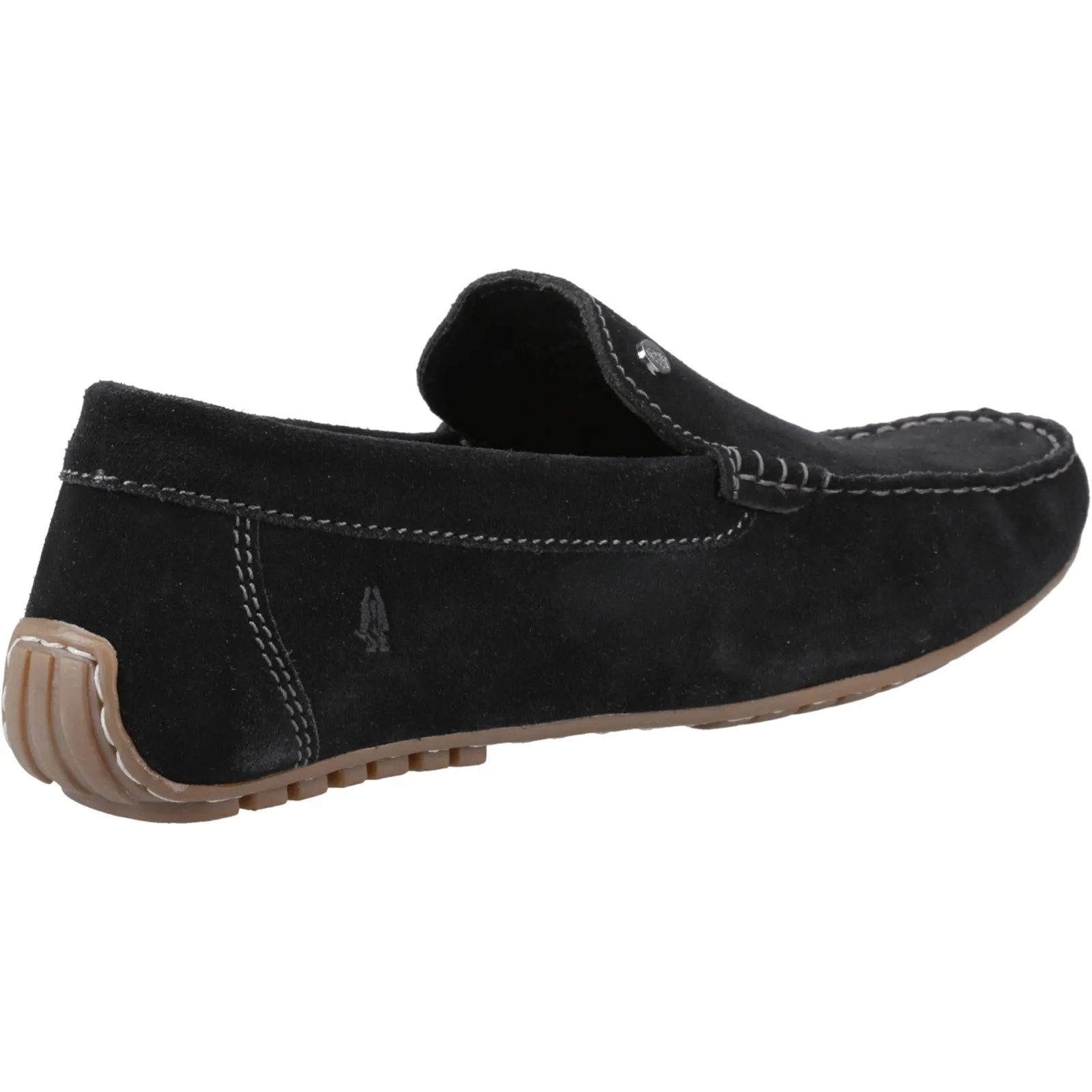 Hush Puppies Mens Ralph Loafer | Black Suede sold by The Foot Factory product image thumbnail 3