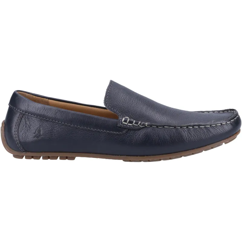 Hush Puppies Mens Ralph Loafer | Navy Leather made by Hush Puppies